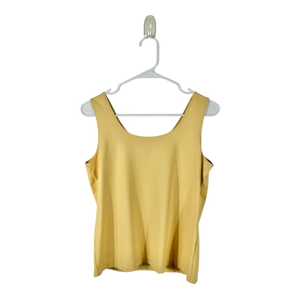 Chico’s Yellow Nylon Blend‎ Tank Top